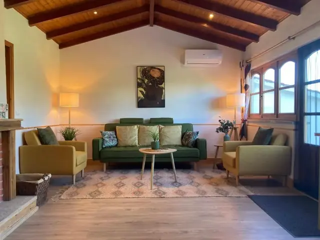 Woonkamer van A Casa Amarela